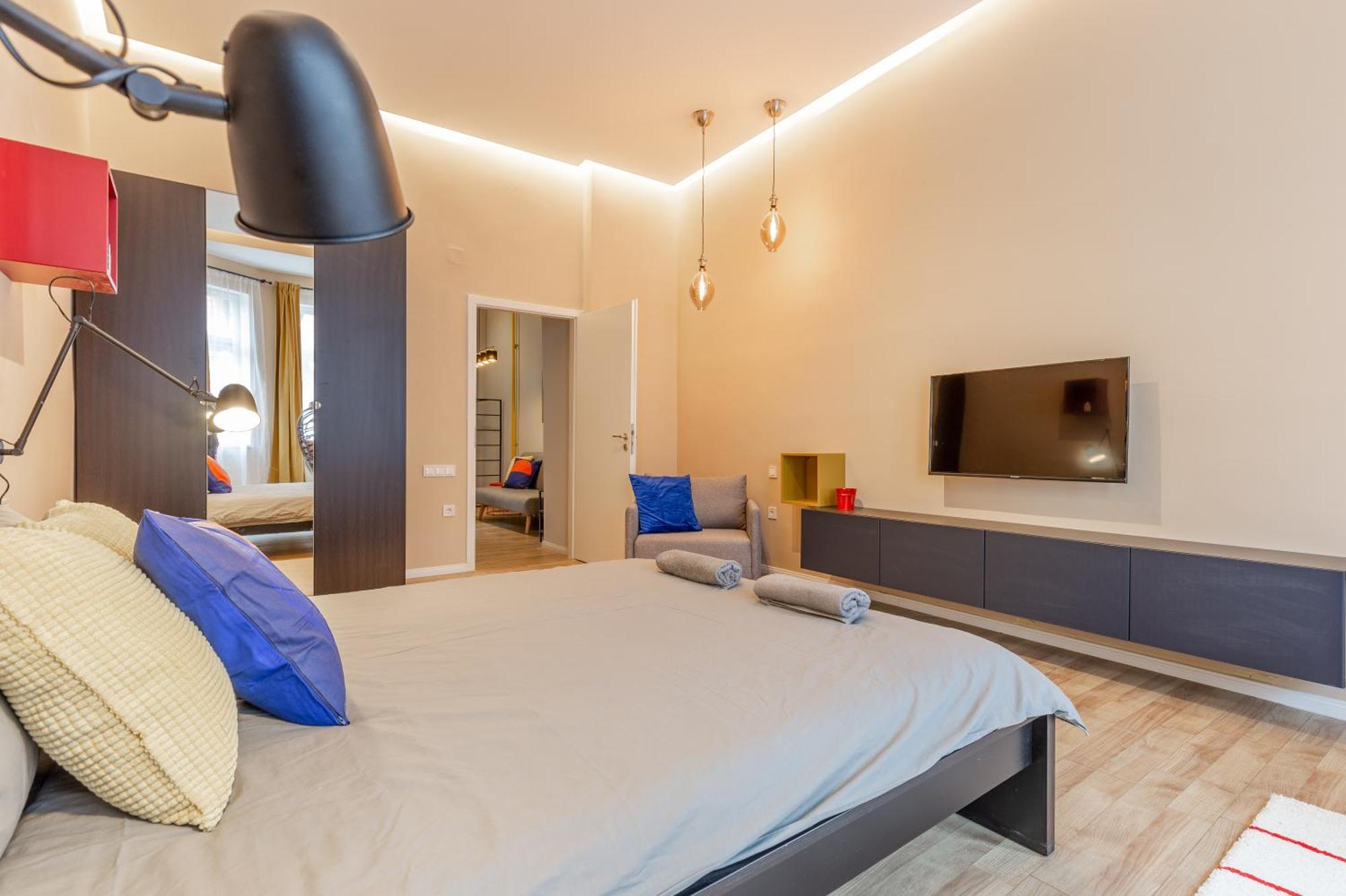 W24- Boutique Apartments, Best Location. By Bqa بودابست الغرفة الصورة