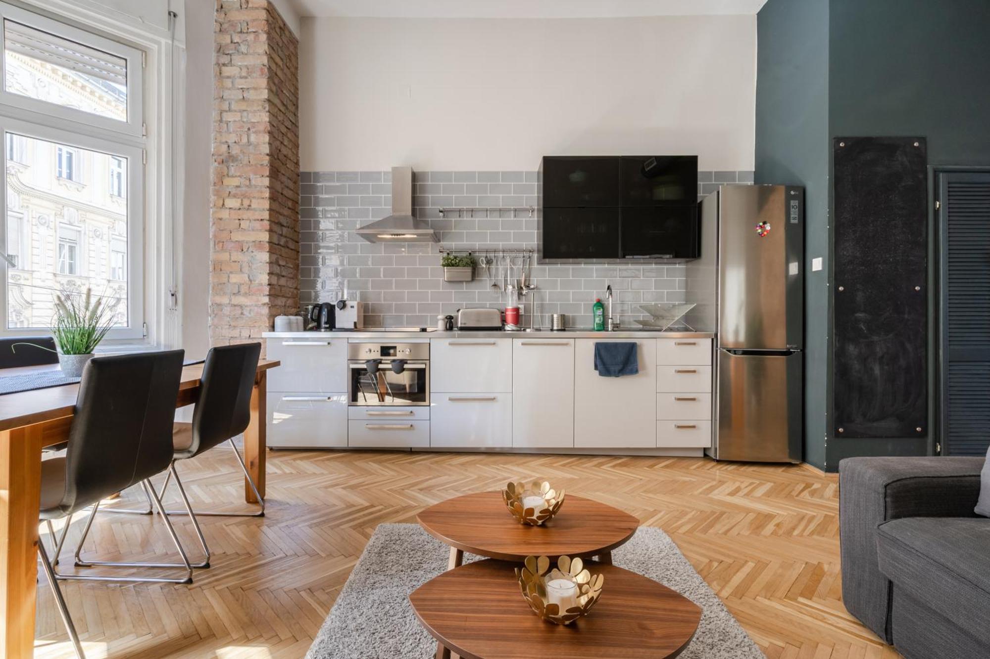 W24- Boutique Apartments, Best Location. By Bqa بودابست الغرفة الصورة